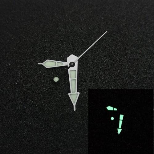New Watch Accessories Watch Hands Kit Watch C3 Green Luminous For Skx/Sbbn Nh35a/Nh36a Movement Watch Hands
