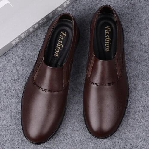 New Mens Shoes Casual Loafers Men Genuine Leather Luxury Brand Mens Slip on Flats Fashion Breathable Driving Shoes Top Quality