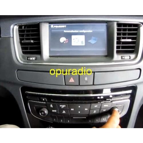 NEW 7" LCD module 7inch display for navigator peugeot 508 sw year 2013 nr. Series 98 043 761 80 car navigation