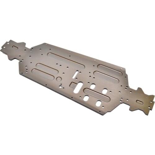 OFNA/HOBAO RACING OP-0112 VS ALUM 7075 LIGHTWEIGHT CHASSIS FOR GP for 1/8 HYPER VS Free Shipping