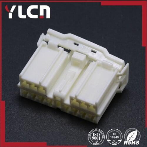 High quality 14 pin auto plastic wiring harness cable connector for MG610406 and 7123-8346