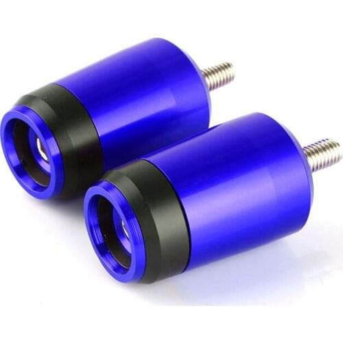 Handlebars Grips Plugs For Kawasaki KLV1000 KLZ1000 KRX1000 Z1000 H2 ZX10R 10RR 12R ZR1100 ZRX 1200 ZZR1200 1400 Ninja H2