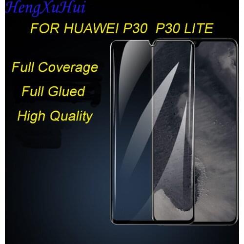 Screen Protectors for HUAWEI P30 P30lite Full Surface Full Glued Tempered Glass