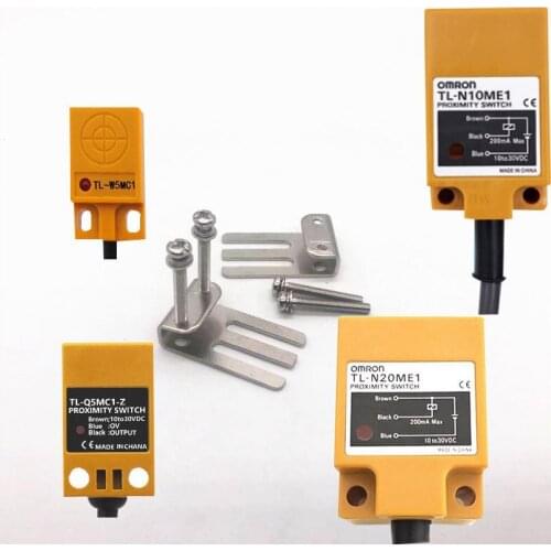 1pcs Omron square proximity switch TL-Q5MC1-Z TL-Q5MB1-Z TL-N10ME1 TL-N20ME1 AQ1H453