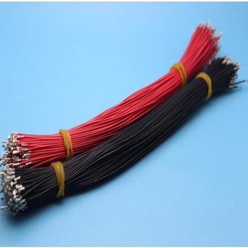 20pcs 1.5 mm spacing connector terminal wire gauge 28AWG 1061 copper tinned double end crimping