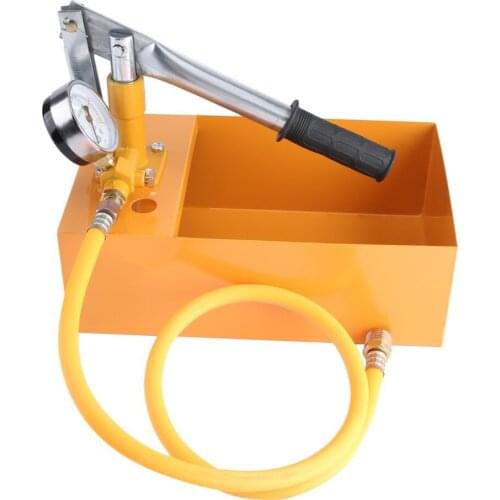 25KG Hand Power Test Pump Universal Water Pipe Leakage Tester Manual Water Pump Durable Hydraulic Pressure Test Pump