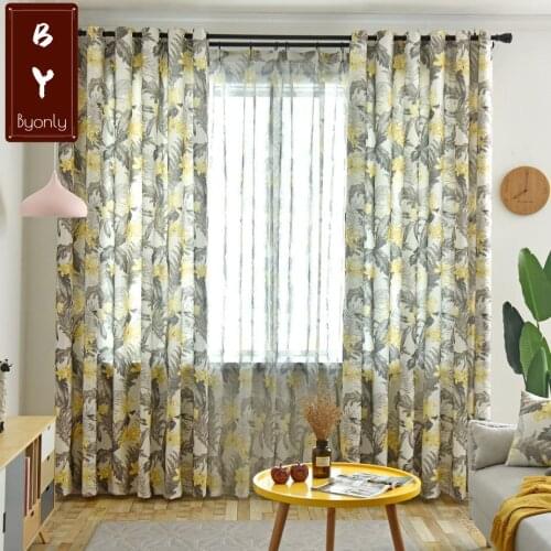 American Rural Printed Tropical Rainforest Green Planting Shade