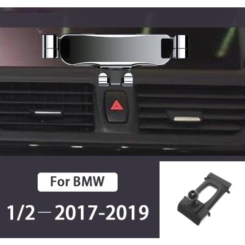 Car Mobile Phone Holder For BMW 1 2 Series F20 F21 F22 F23 F24 2012-2018 Mounts Stand GPS Gravity Navigation Bracket Accessories