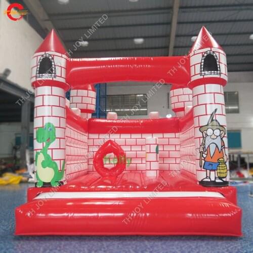 4x3m red bricks custom made inflatable bouncer jumper for sale commercial durable inflatable bouncy castle for carnival rental
