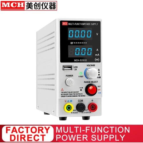 MCH-Mobile Notebook Maintenance Power Supply 3A High Precision Digital Display Signal Test Adjustable DC Voltage Regulated Powe
