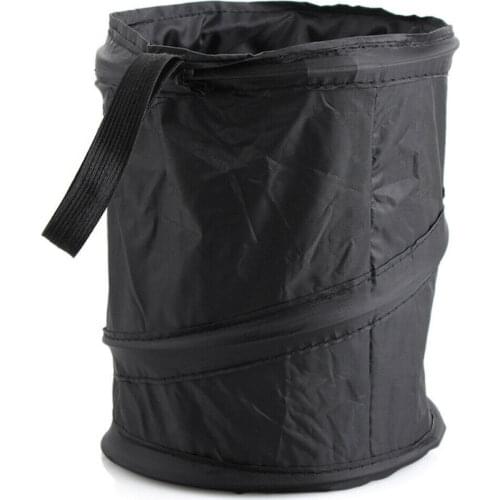 NEW Car Garbage Can Car Trash Garbage Dust Case Holder Bin car-styling Portable Fold Leakproof Auto Traveling