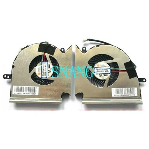 FOR CPU GPU Cooler Fan For MSI GE75 GP75 GE63 GP63 GL63 GV63 GE73 GL73 VR Raider 8SF 9SG MS-17E2 PAAD06015SL N414 N417 Radiat