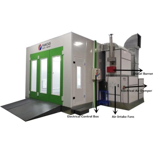 Car painting equipment FMS8100 Car Painting Rooms Price