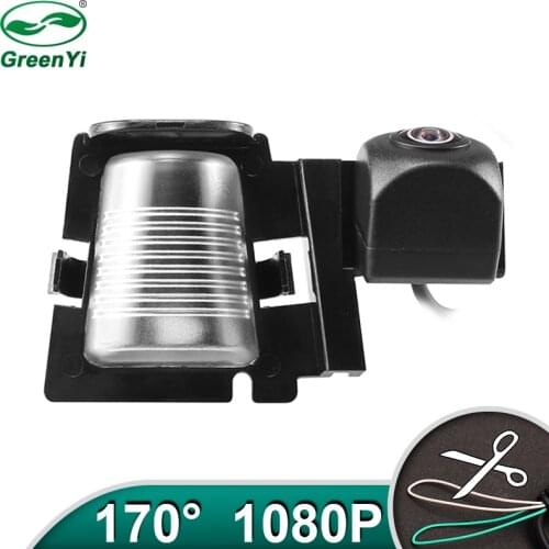 GreenYi HD AHD 1080P 170 Degree Fisheye Lens Vehicle Rear View Camera For Jeep Wrangler Rubicon Car