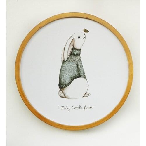 Round Photo Frame Chinese Style Living Room 12 Inch 14 Inch 16 Inch 20 Inch Creative Wall Hanging Picture Frame Decoration 040 y