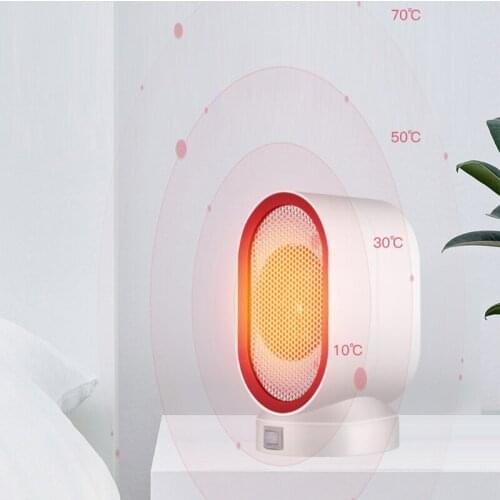 Mini Electric Heater Portable Home Heating Fan 400W Miniature Low Power Small Sun Heating Machine Low Noise Warm Air Blower