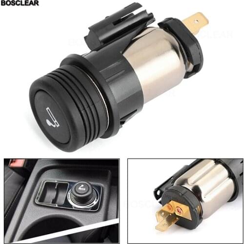 Cigarette Lighter Element Set For Ford Focus Fiesta C/S-Max Kuga Mondeo Galaxy Transit Assembly 98AG15K047AD Car Parts Bosclear