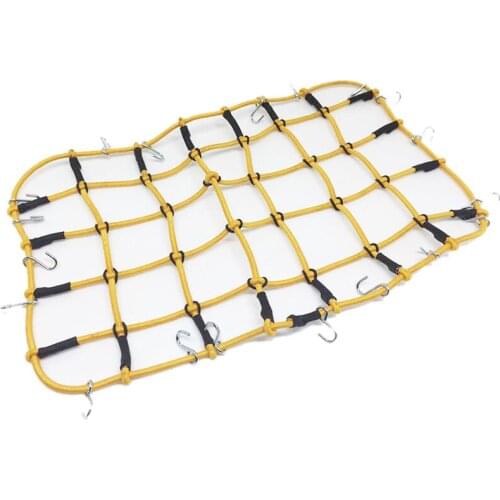 Nylon Rope Luggage Rack Net for 1/10 RC Crawler Car TRX4 Defender Bronco RC4WD D90 D110 Axial Scx10 90046