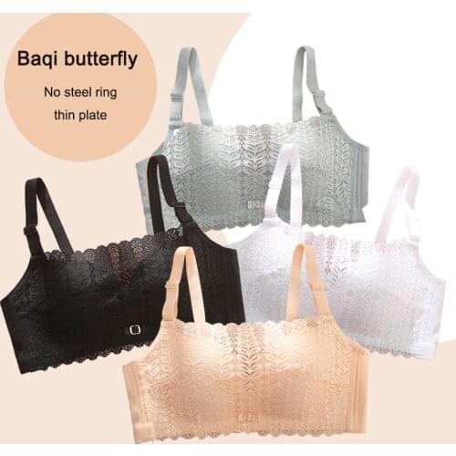 Bakki Butterfly Series Clothes For Pregnant Women No Steel Ring Tube Top Breastfeeding Bra Organic Cotton Underwear Thin Style