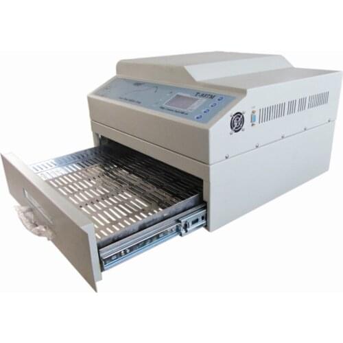 T937M smt BGA lead-free reflow soldering oven wave soldering machine can connect PC Reflow soldering machine
