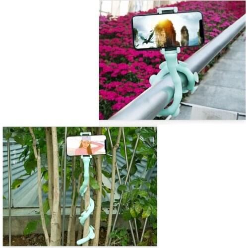 Universal Lazy Holder Arm Flexible Mobile Phone Holder Suction Cup Stand D7YA