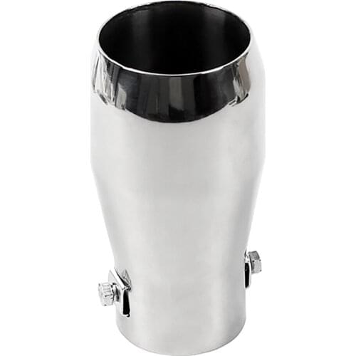 Vehicle Stainless Steel Exhaust Tail Pipes Exhaust Muffler Tail End for 2019-2020 Suzuki Jimny Car Styling Accessories