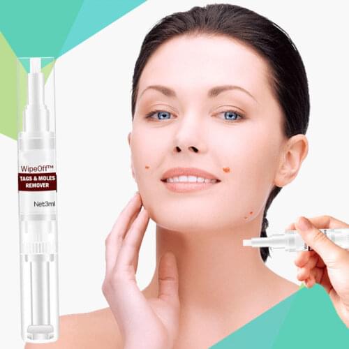 High Quality Wipe Off Tags Moles Remover 3ml Skin Tags Mole Remover Effective Formula for Skin Tags Removal
