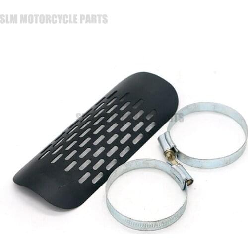 Retro dirt pit bike motorbike protection parts for Harley Davidson moto exhaust cover muffler motorcycle exhaust heat shield