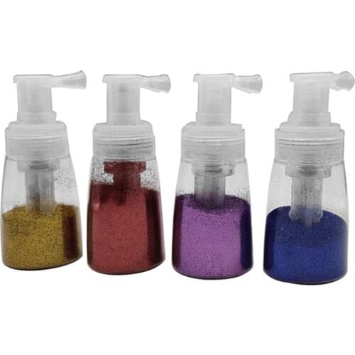 180ml Powder Spray Bottle Portable Bottle Talcum Powder Bottle Hairdressing Tool Spray Bottle Pot Cream Box Makeup Tool