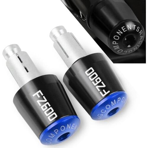 7/8" 22MM CNC Aluminum Motorbike BAR END CAP Handle Bar Cap End Plugs FZ600 87 88 89 For YAMAHA FZ600 FZ 600 1987-1989 1988