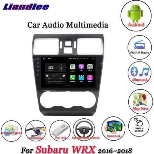 Car Stereo Radio Android Multimedia Player For Subaru WRX 2016 2017 2018 GPS Video Navigation System HD Touch Screen