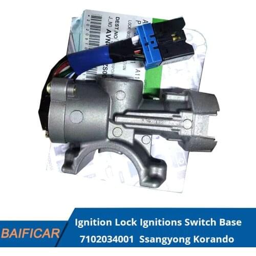 Baificar Brand New Genuine Ignition Lock Ignitions Switch Base 7102034001 For Ssangyong Korando