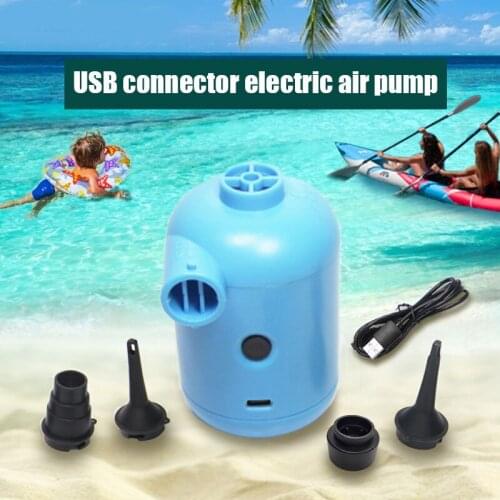 Electric Air Pump 2 in 1 Quick-Fill Inflator and Deflator Pump for Air Mattress Air Bed Swimming Ring Pool Inflator SAL9