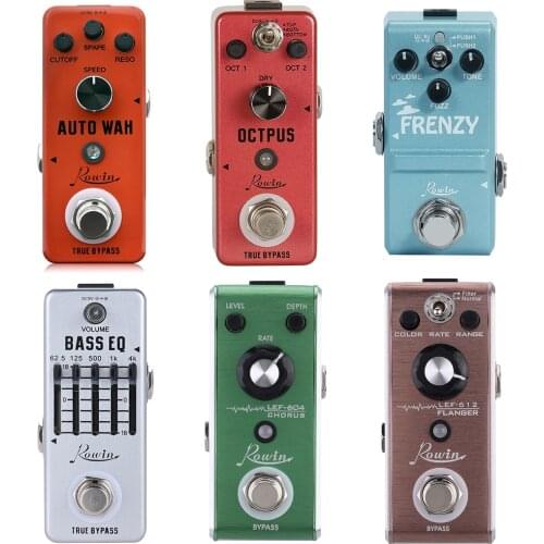 Rowin LEF-3806 Pure Octpus Guitar Pedal Electric Guitars Digital Octave Pedals 11 Different Octaves Modes Guitar effect pedal