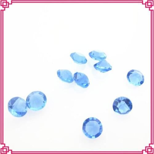 Hot Selling 100pcs 5mm 4mm Light Blue Crystal December Birthstone Floating Charms Living Glass Memory Lockets DIY Jewelry