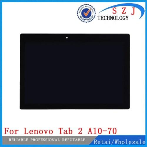 New 10.1" For Lenovo Tab 2 A10-70 A10-70F A10-70L Full LCD Display With Touch Screen Sensor Digitizer Assembly Complete