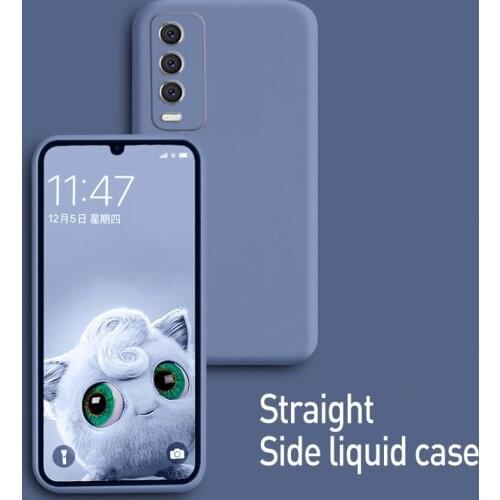 Pure Color Case On The For Vivo Y31 Y51 Anti-drop Silicone Cover For Vivo Y 31 51 Anti-Fall Protective Case Coque