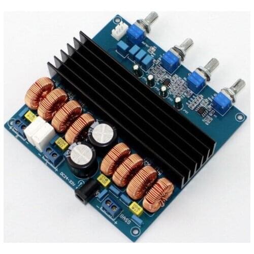 Assembled class D TDA7498 2.1 digital amplifier board 200W+100W+100W