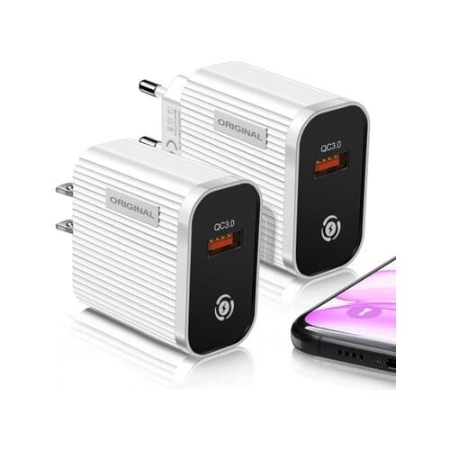 USB Charger Charging For Samsung Xiaomi Huawei Phone Charger 3A Max Fast Charger For IPhone X EU Adapter Wall Charger