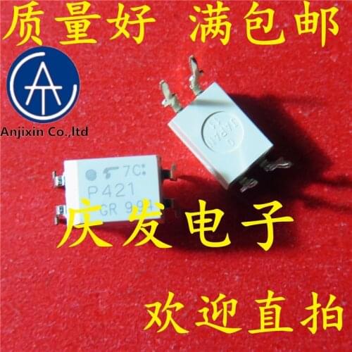 10 PCS 100% orginal new 100% quality real stock TLP421GR TLP421 DIP - 4 screen printing P421