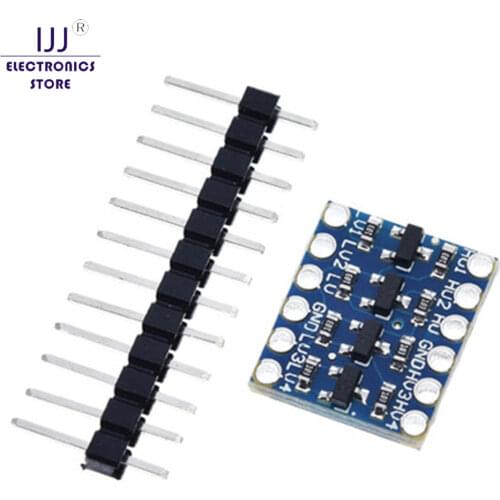 10Pcs/Lot 4 Channel IIC I2C Logic Level Converter Bi-Directional Module 5V to 3.3V for Arduino