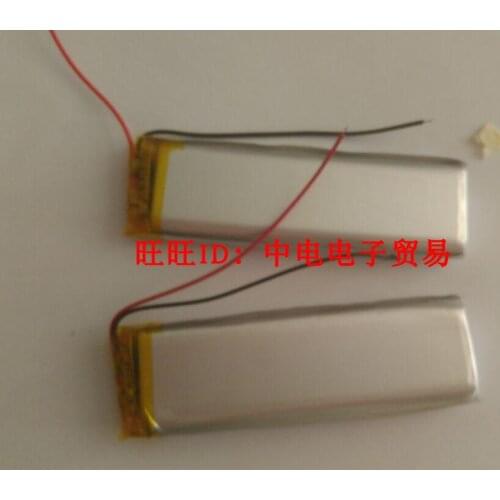 3.7V polymer lithium battery 500mah 401860 small device monitor speaker recording pen MP3