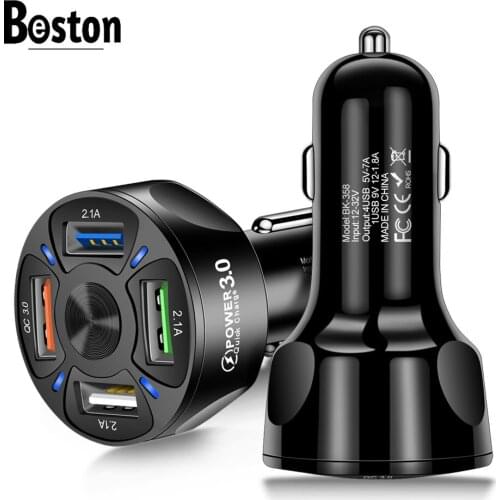 Car Mobile Phone Charger USB Charger For Iphone 11Pro GPS Fast Charging Car-Charger Dual USB Charger For Xiaomi Huawei Tablet