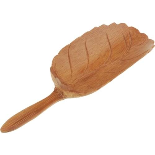 Bamboo Tea Spoon For Kids Feed Spoon Scoop Kitchen Tableware Dining Soup