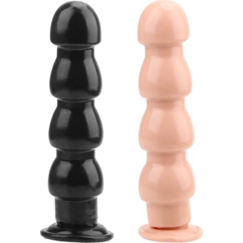 PVC Large Butt Plugs Huge Anal Plugs Dilator Anal with Sucker Anal Sex Toys for Women Adult Sexshop 9 Inches Anal Balls
