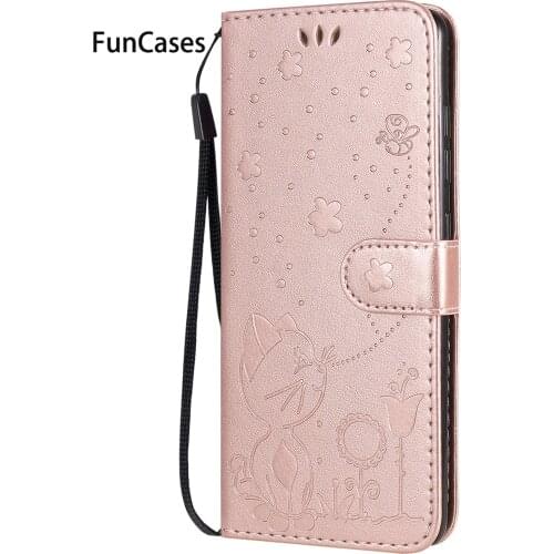 Cases For Phones telefoon Samsung A50 Cat PU Leather Wallet Phone Bag Cover sFor Galaxy coque A50S A30S A51 5G 4G Csse galexi