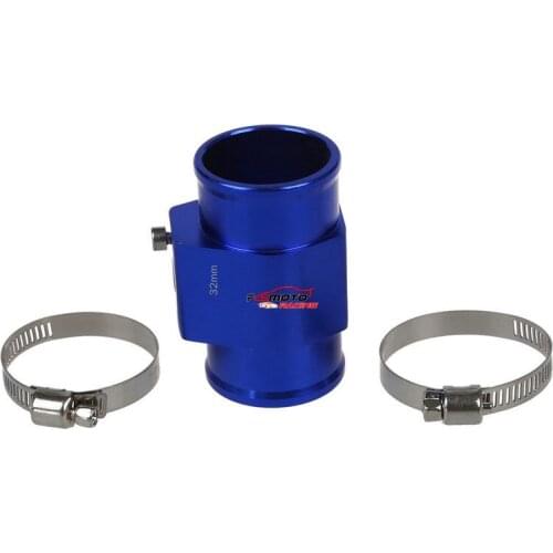 32mm 1.26" Water Temp Temperature Joint Pipe Sensor Gauge Radiator Hose Adapter