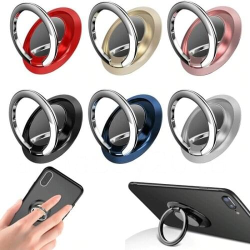 Mobile Phone Ring Holder Smartphone Stand Support Accessories Magnet Phone Holder Metal Finger Socket Holder For iPhone Samsung