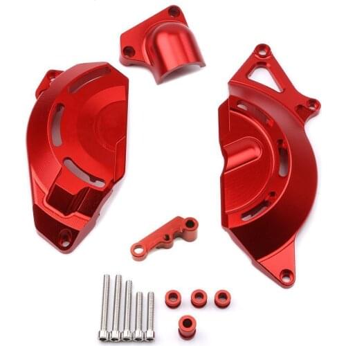 For Kawasaki Ninja 400 ninja400 2018 2019 Motorcycle Engine Guard Cover Case Protection Protector CNC Aluminum Motor Accessories