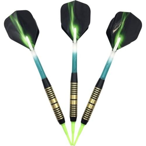 Soft Tip Darts 3Pcs/set High-quality Electronic Dart Standard Sports Goods Games Copper Dart Barrel Shafts Aurora Flights Dardos